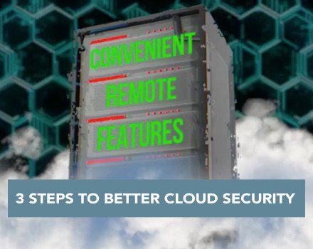 3 steps to better cloud security