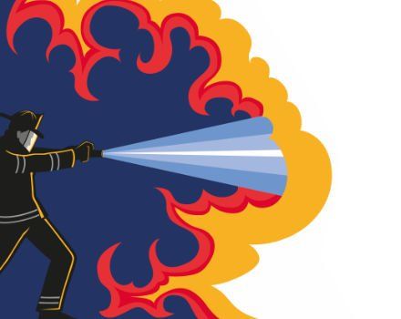 Your office  is on fire!