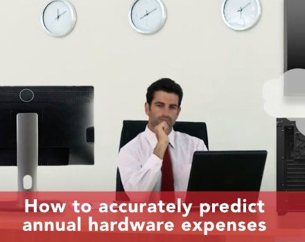 How to accurately predict annual hardware expenses